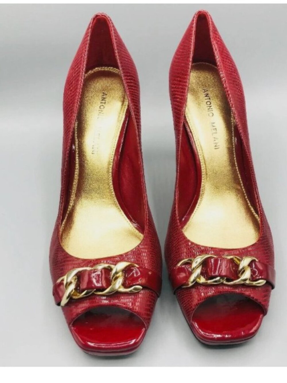 Antonio Melani Red High Heel Shoes Size 8